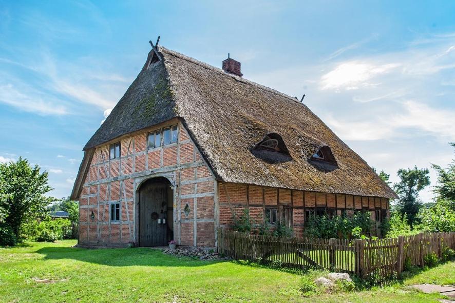 Reetscheune Kruezen Kruzen Exteriér fotografie